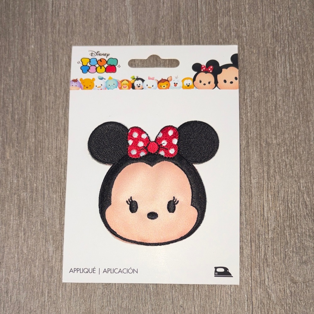 Disney Tsum Tsum Minnie Mouse Iron on Patch